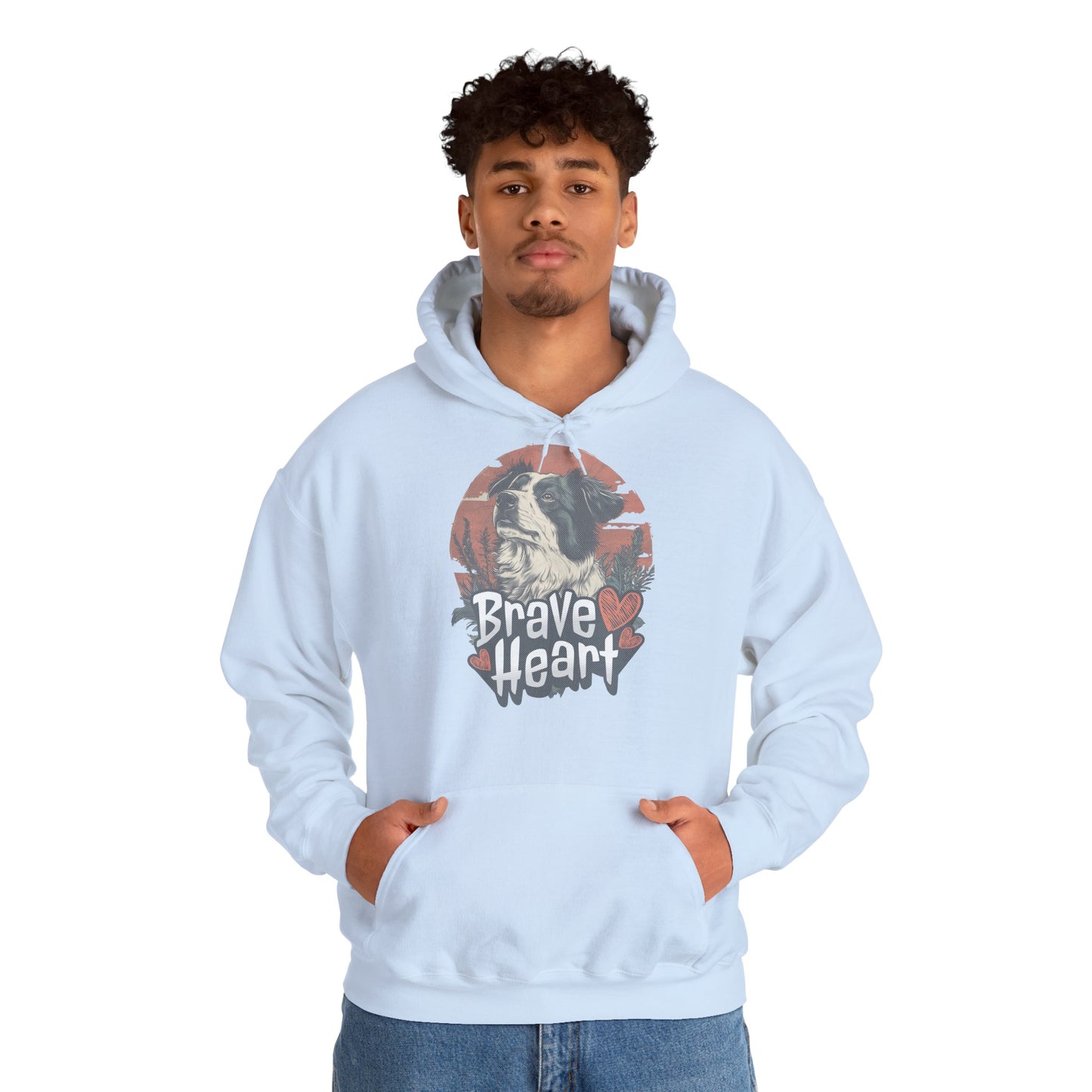 Brave Heart - Unisex Heavy Blend™ Hoodie Sweatshirt