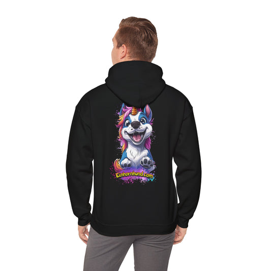 🦄🐾 Einhornhund Hoodie mit Doppeldruck – Flauschig, magisch, einzigartig!  🐾🦄