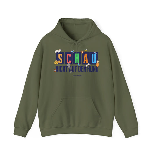 Schau nicht auf den Hund - Suchspiel - Unisex Heavy Blend™ Hoodie Sweatshirt