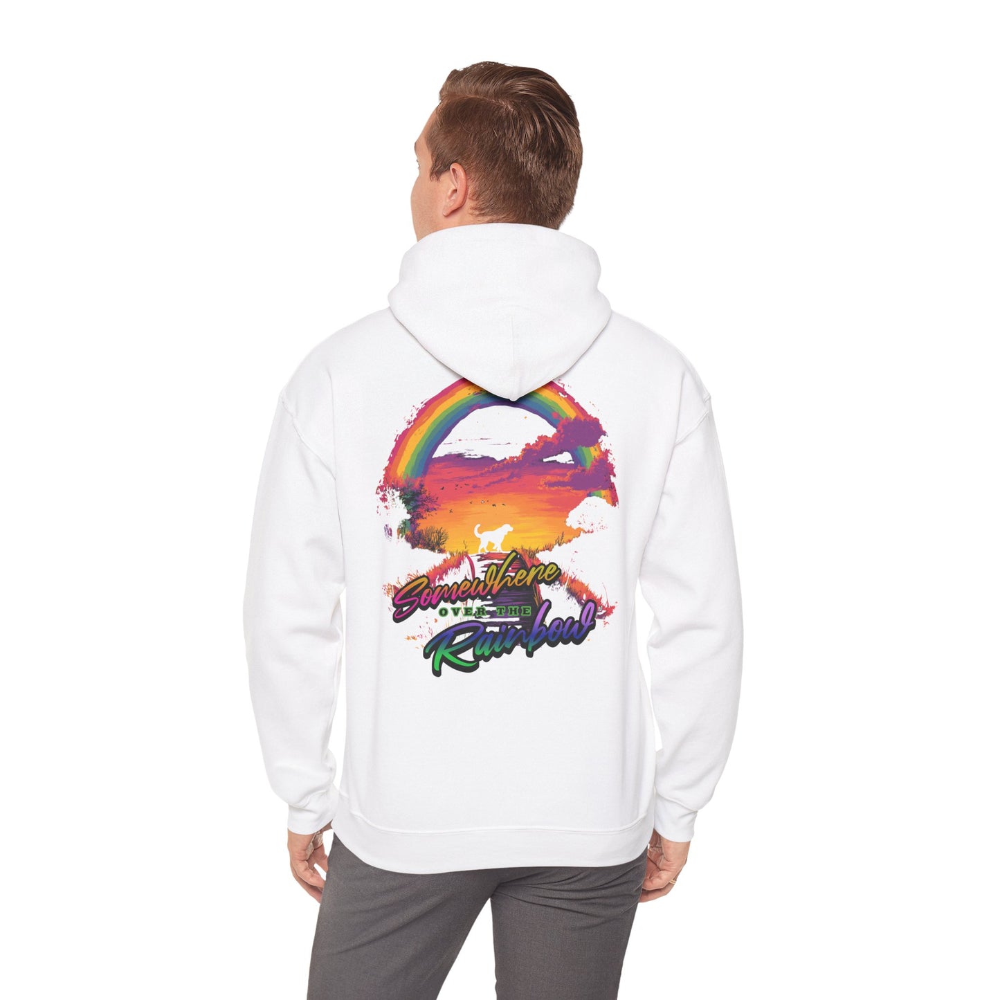 Somewhere over the rainbow - Unisex Heavy Blend™ Hoodie Sweatshirt