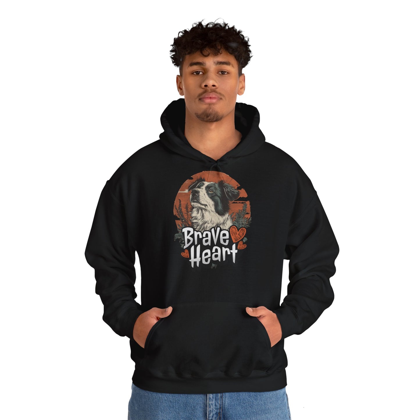 Brave Heart - Unisex Heavy Blend™ Hoodie Sweatshirt