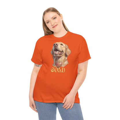 Heart of Gold - Labrador Hunde Tshirts.