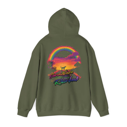 Somewhere over the rainbow - Unisex Heavy Blend™ Hoodie Sweatshirt