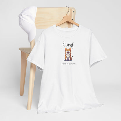 T-Shirt - Corgi 8 bit Gamer Pet Tee