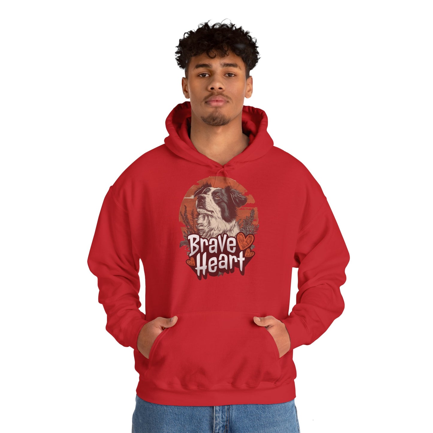 Brave Heart - Unisex Heavy Blend™ Hoodie Sweatshirt