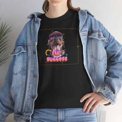 Fur succes tshirt - dog tshirt - Unisex Heavy Cotton Tee