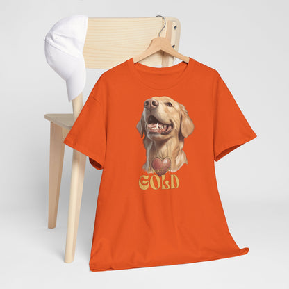 Heart of Gold - Labrador Hunde Tshirts.