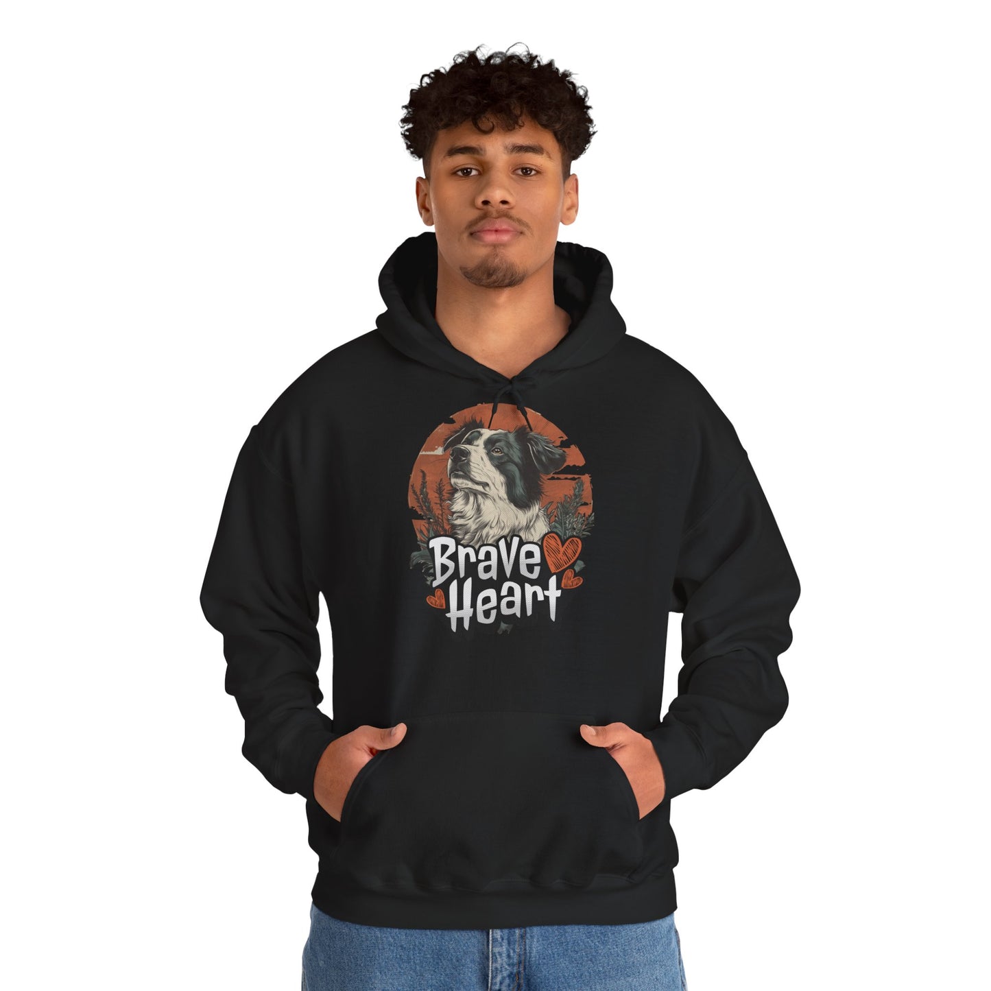 Brave Heart - Unisex Heavy Blend™ Hoodie Sweatshirt