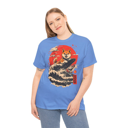 Shiba Inu Surfing T-Shirt