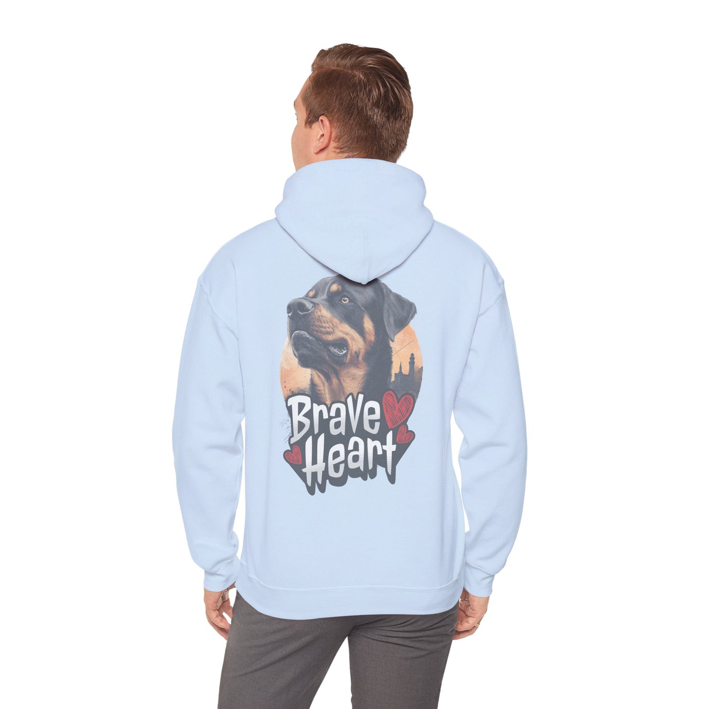 Brave Heart - Unisex Heavy Blend™ Hoodie Sweatshirt