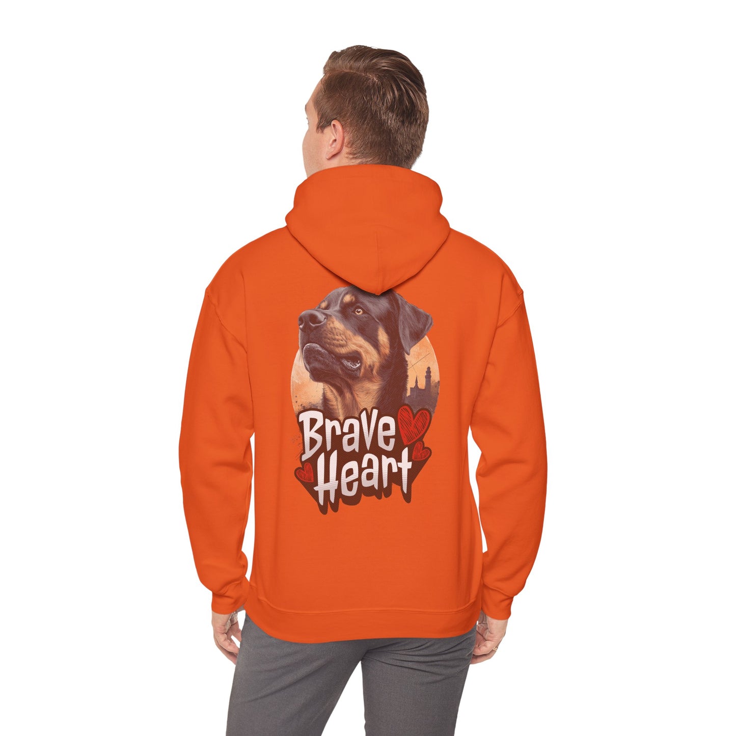 Brave Heart - Unisex Heavy Blend™ Hoodie Sweatshirt