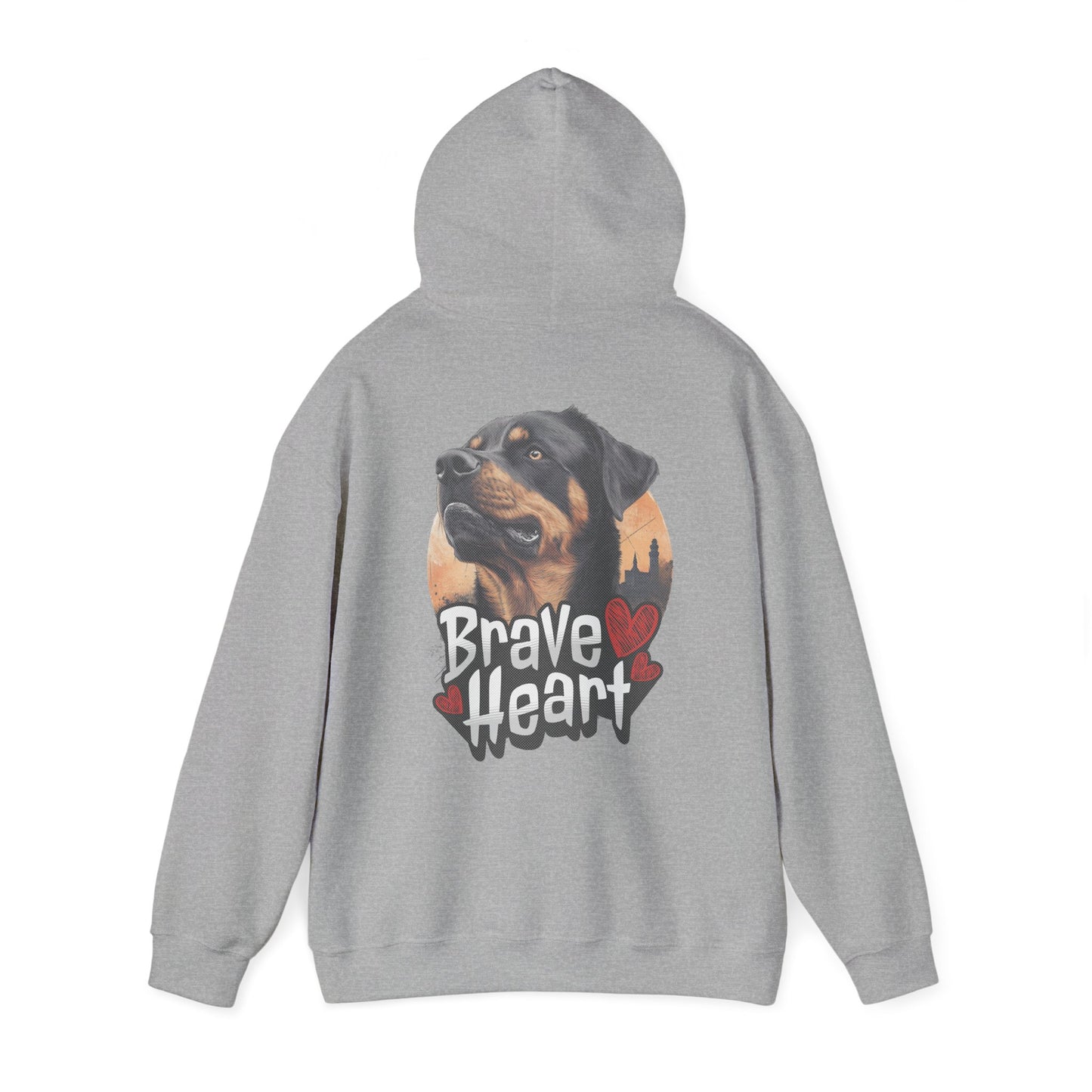 Brave Heart - Unisex Heavy Blend™ Hoodie Sweatshirt