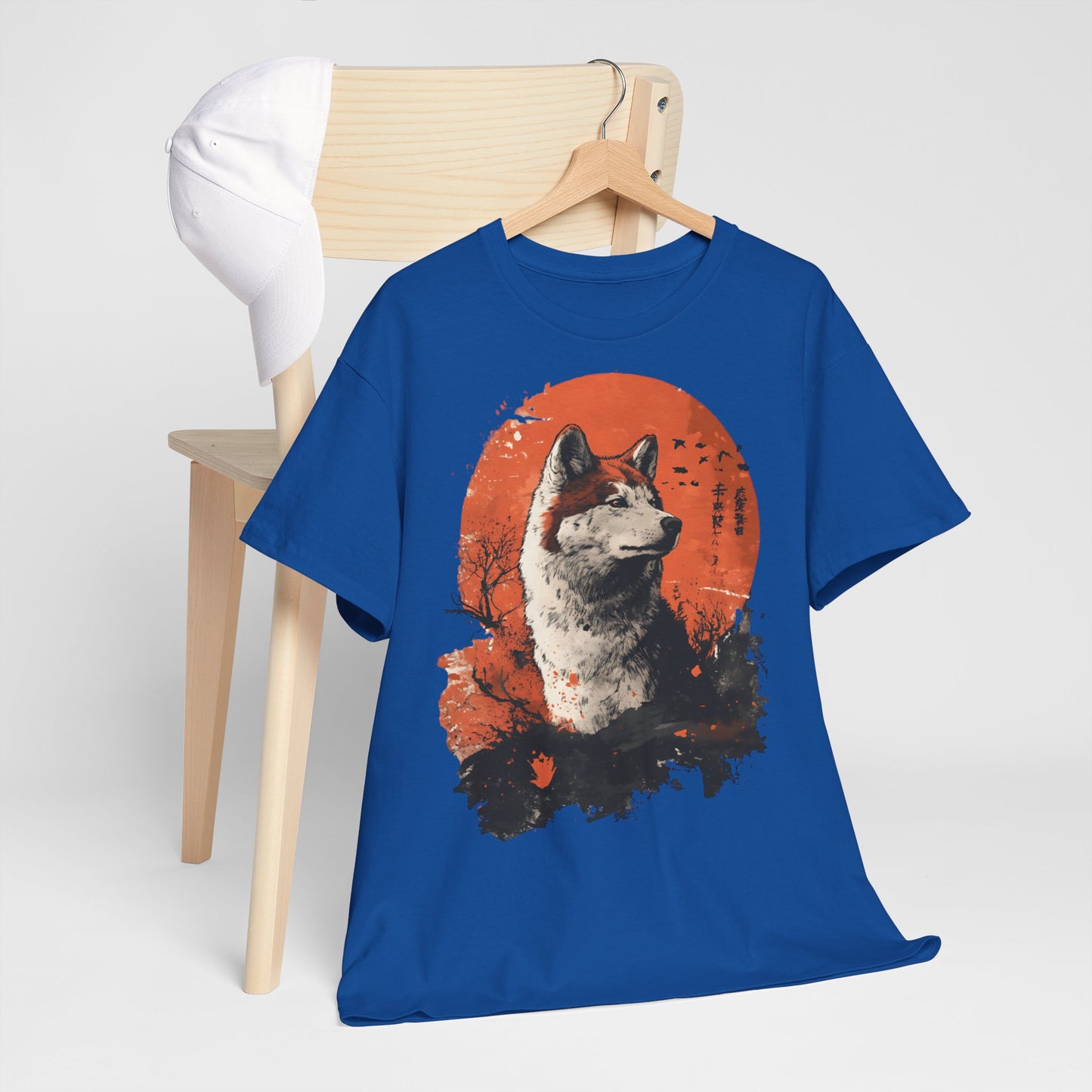 Shiba Inu "Red Moon" Tshirt