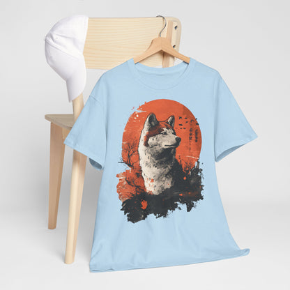 Shiba Inu "Red Moon" Tshirt