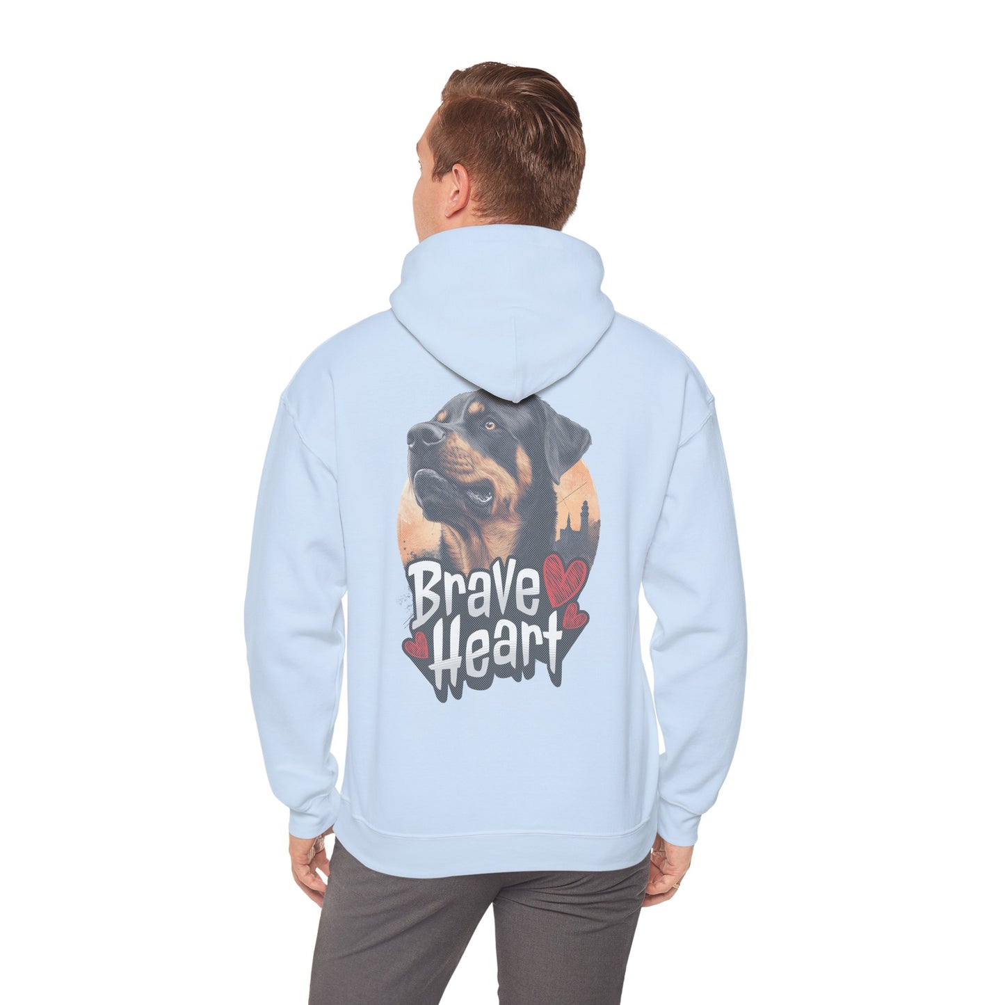 Brave Heart - Unisex Heavy Blend™ Hoodie Sweatshirt