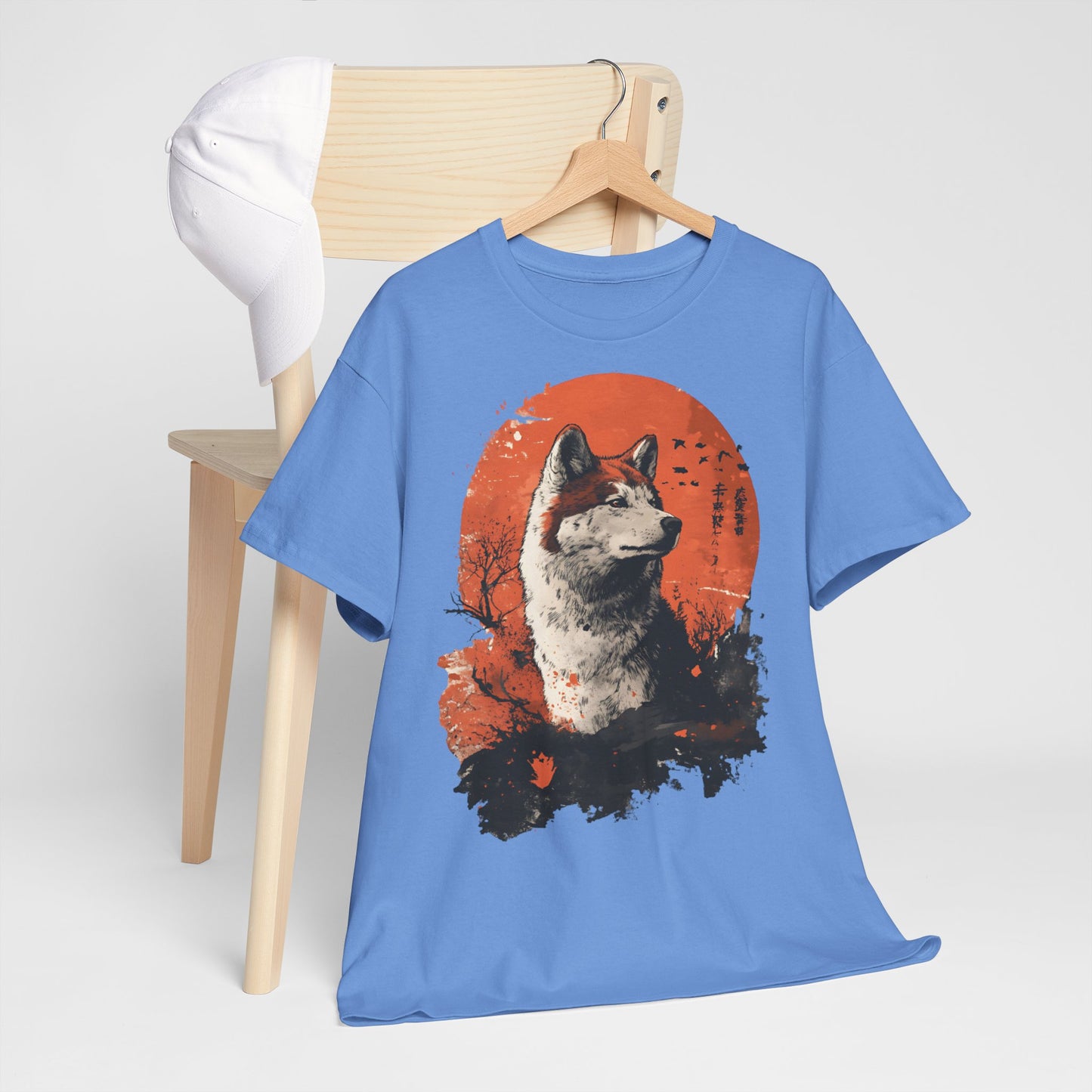 Shiba Inu "Red Moon" Tshirt