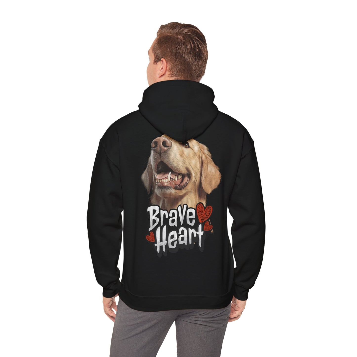 Brave Heart Goldie - Unisex Heavy Blend™ Hoodie Sweatshirt