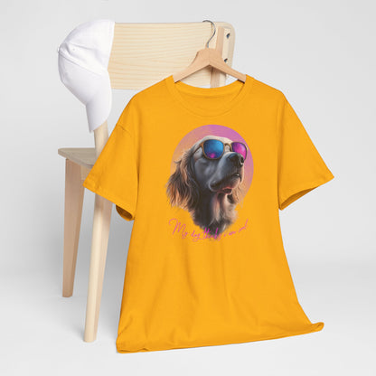 My Dog thinks i´m cool - Hunde Tshirt.