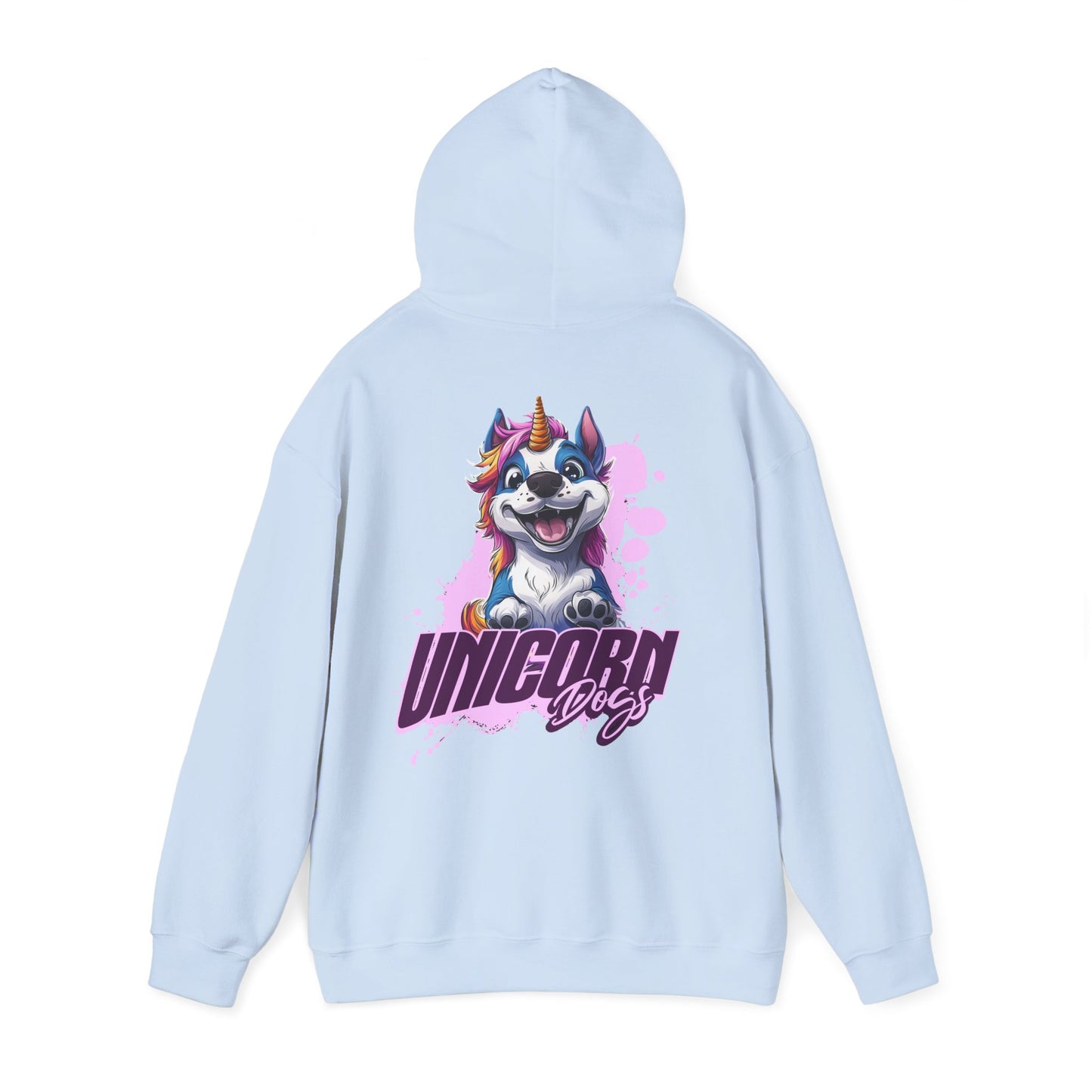 Unicorn Dogs - Unisex Heavy Blend™ Hoodie Sweatshirt - Druck hinten