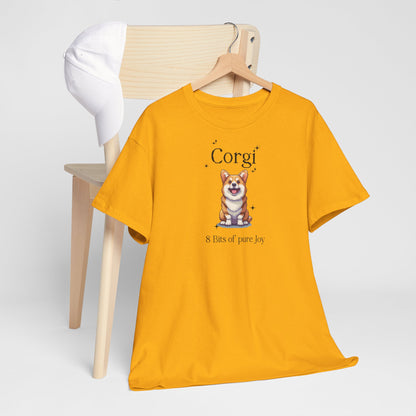 T-Shirt - Corgi 8 bit of pure joy -  Gamer Pet Tee