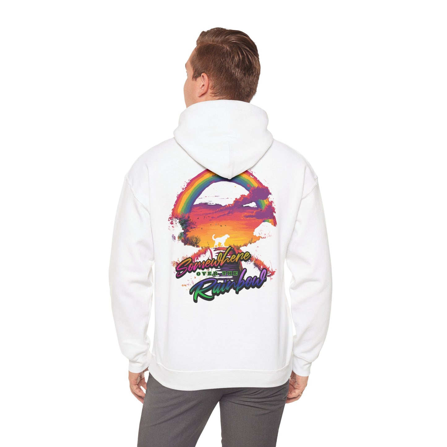 Somewhere over the rainbow - Unisex Heavy Blend™ Hoodie Sweatshirt