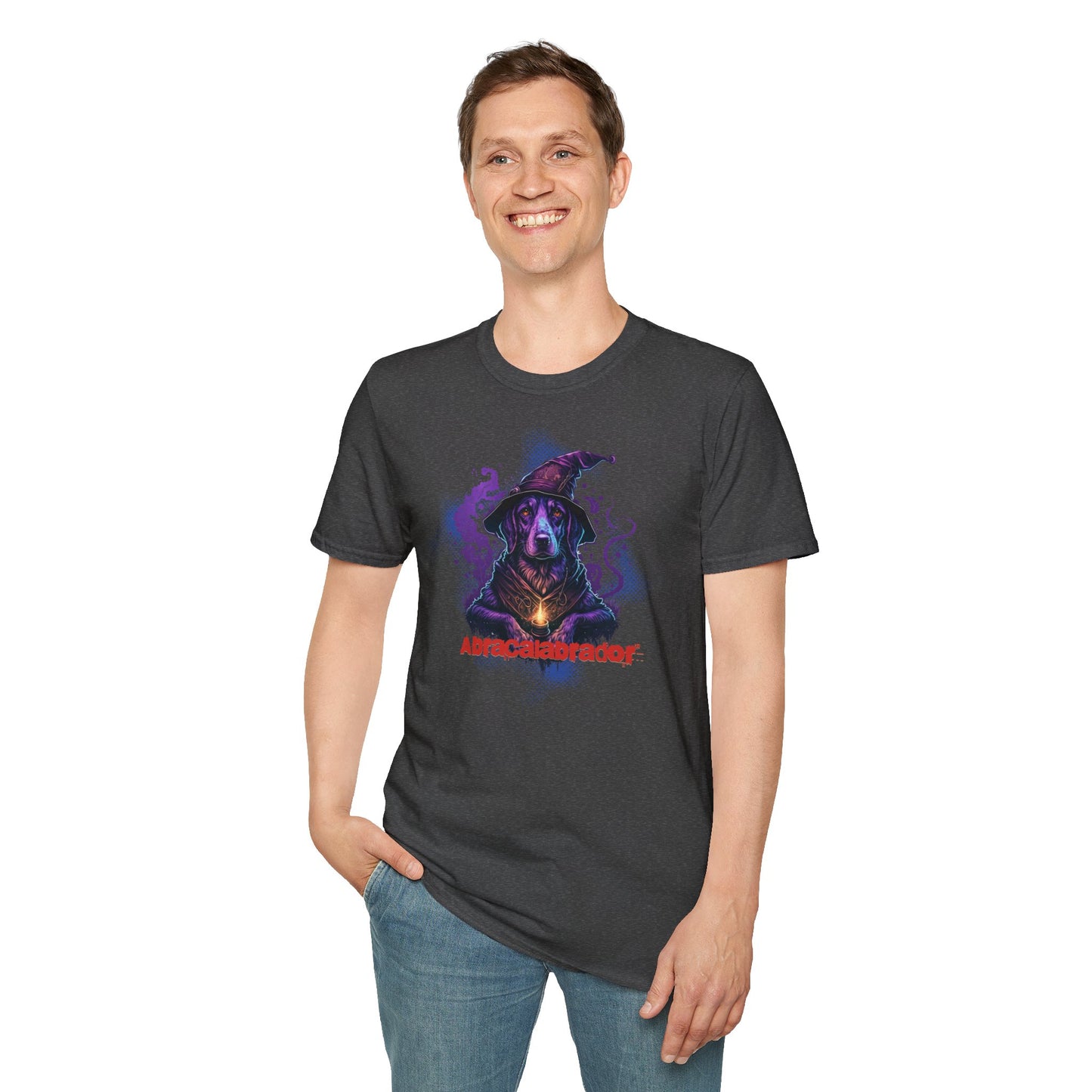 Unisex T-Shirt Abracalabrador Magic Dog Design