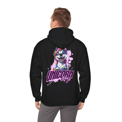 Unicorn Dogs - Unisex Heavy Blend™ Hoodie Sweatshirt - Druck hinten