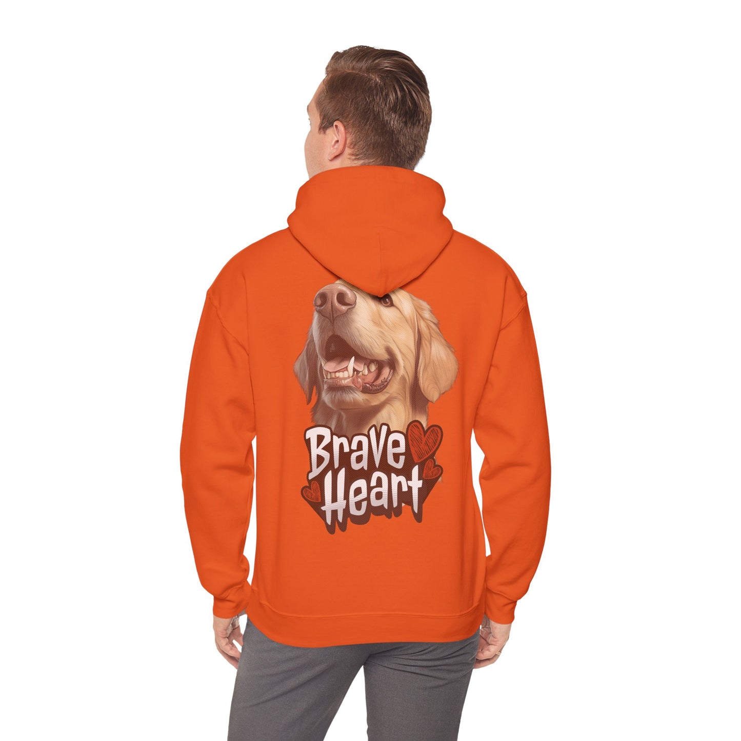 Brave Heart Goldie - Unisex Heavy Blend™ Hoodie Sweatshirt