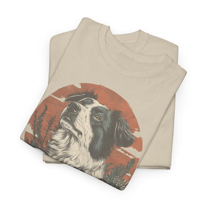 Brave Heart Boarder Collie Hunde Tshirt