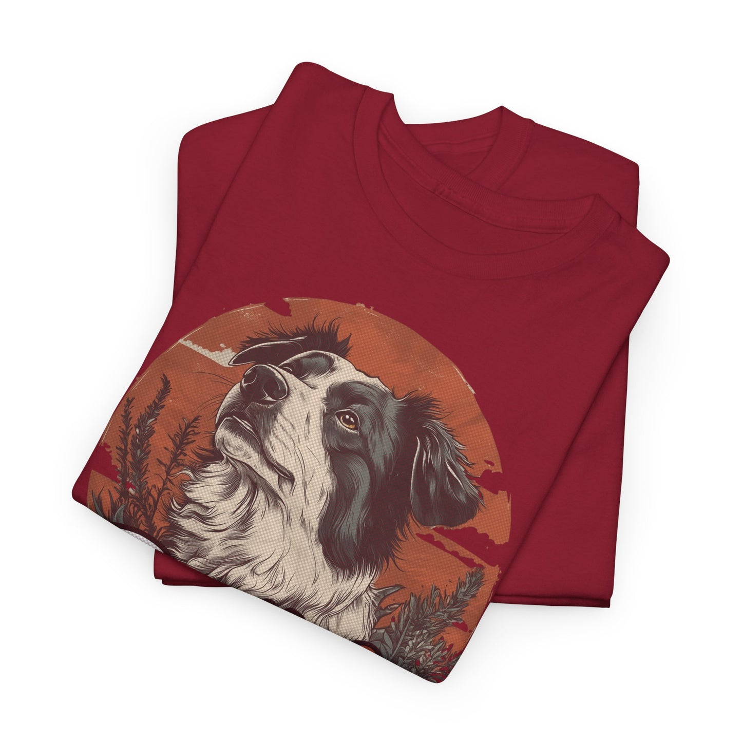 Brave Heart Boarder Collie Hunde Tshirt